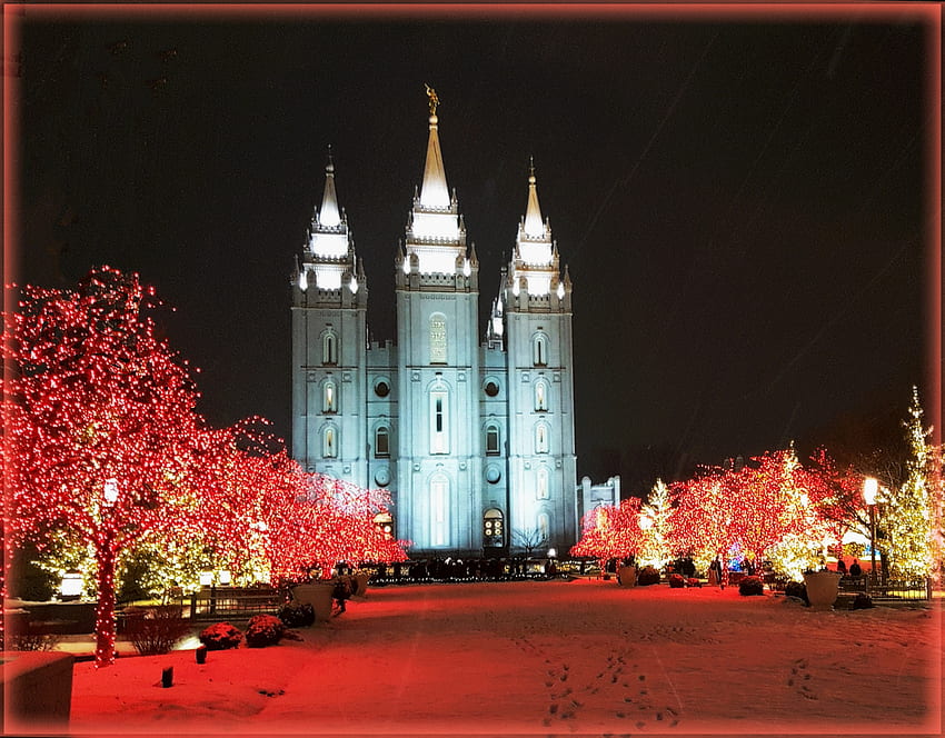 Salt Lake City LDS Temple oleh Flmngseabass Caedes [] untuk , Ponsel & Tablet Anda. Jelajahi Natal Salt Lake City . Kota Danau Garam Wallpaper HD