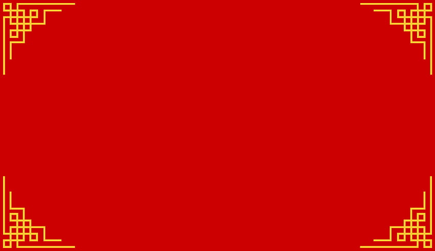 Китайски фон, Китайско червено HD тапет