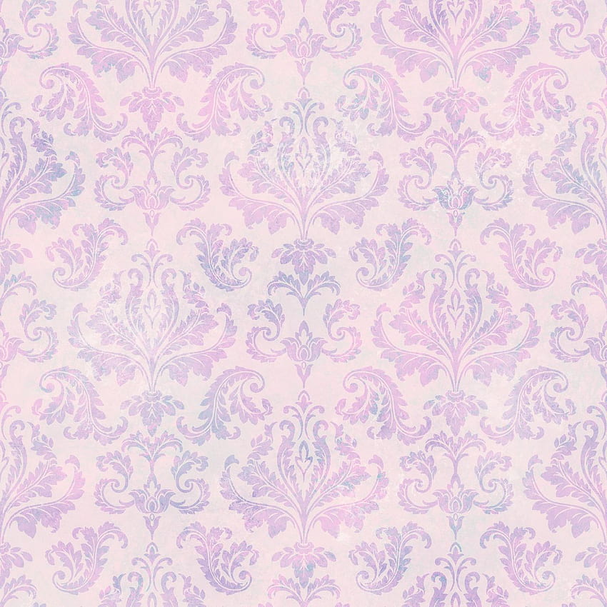 TOT47142 Svetlana Purple Tiedye Modern Damask [] for your , Mobile & Tablet. Explore Purple Damask . Black And Purple , Purple and Red HD phone wallpaper