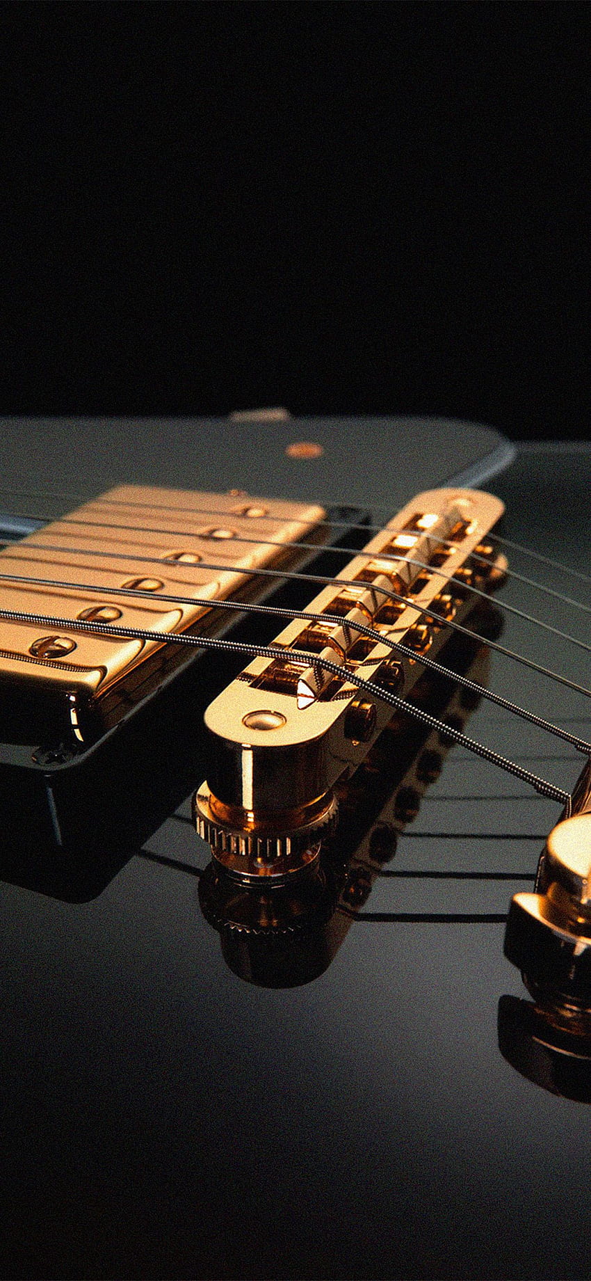 Guitarra Elétrica Black Music Art Papel de parede de celular HD