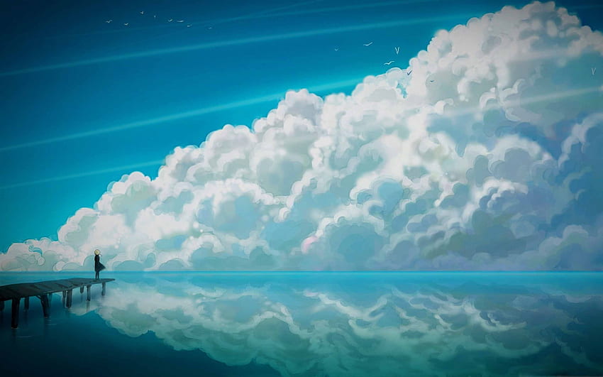 Anime Mac Air HD wallpaper