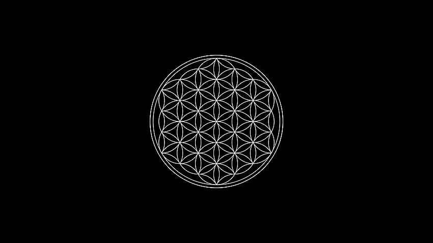 Geometry Flower of Life . Awsome Geometry Dash , Geometry and Geometry Abstract Background, Ancient Symbols HD wallpaper