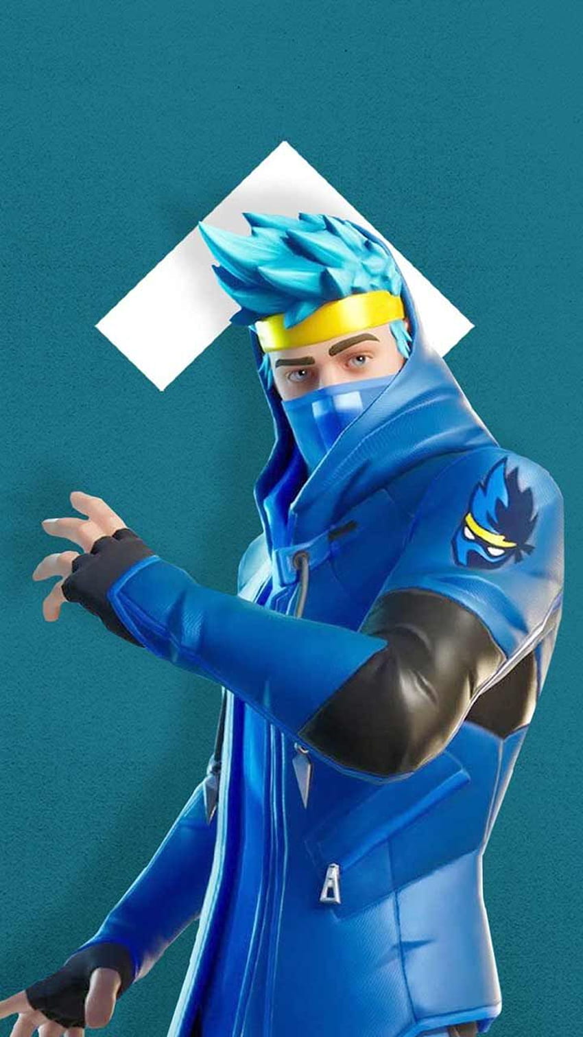 Best blue ninja fortnite art ideas. fortnite, ninja, gaming HD phone wallpaper