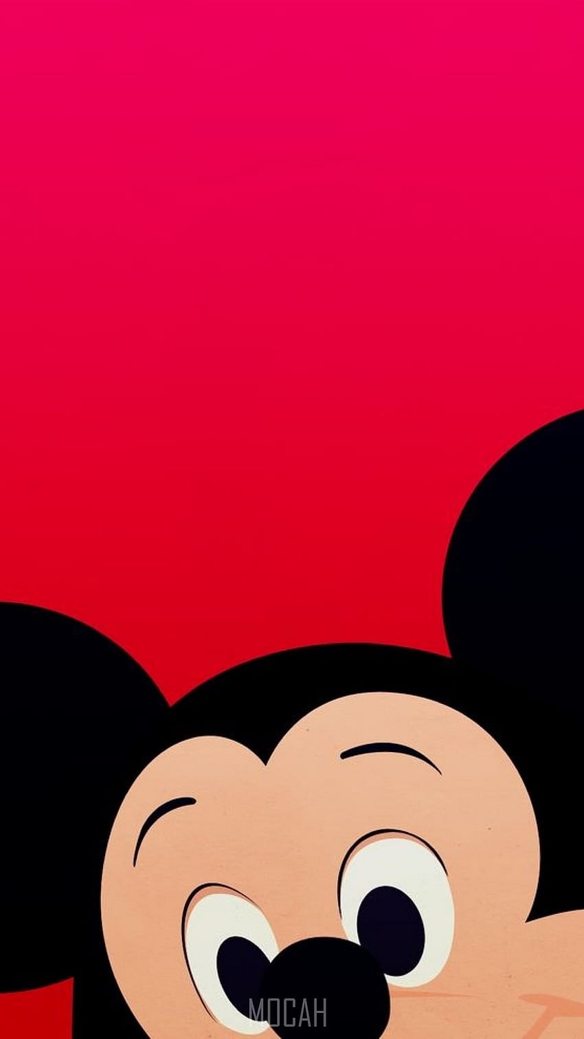ミッキーマウス、ミニーマウス、ウォルト・ディズニー・カンパニー、漫画、赤、Sony Xperia Z3 Compact、赤ミッキーマウス HD電話の壁紙