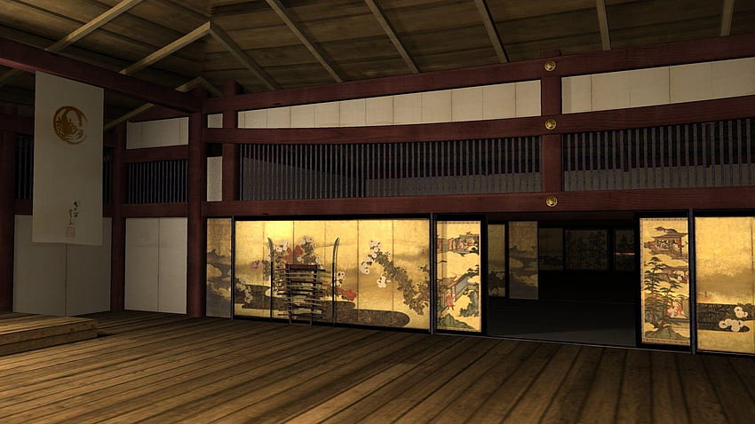 Samurai Dojo HD wallpaper