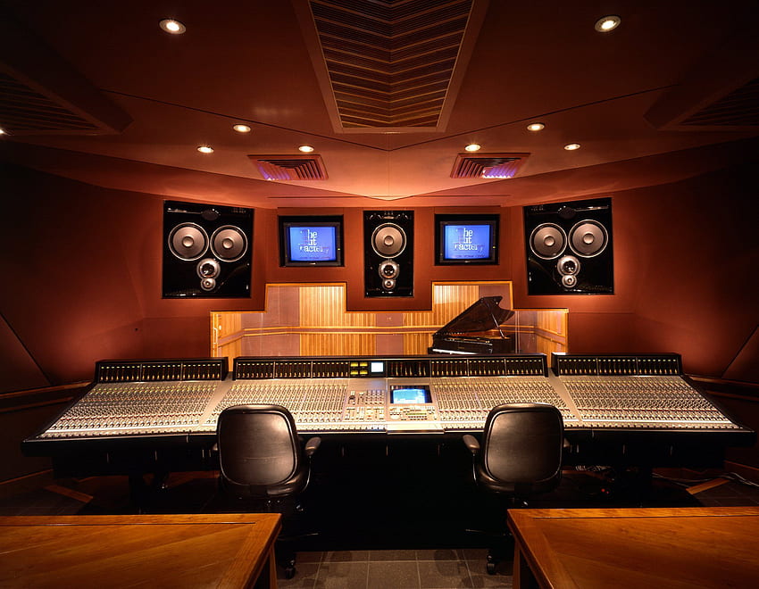 Aufnahmestudio, Rap-Studio HD-Hintergrundbild