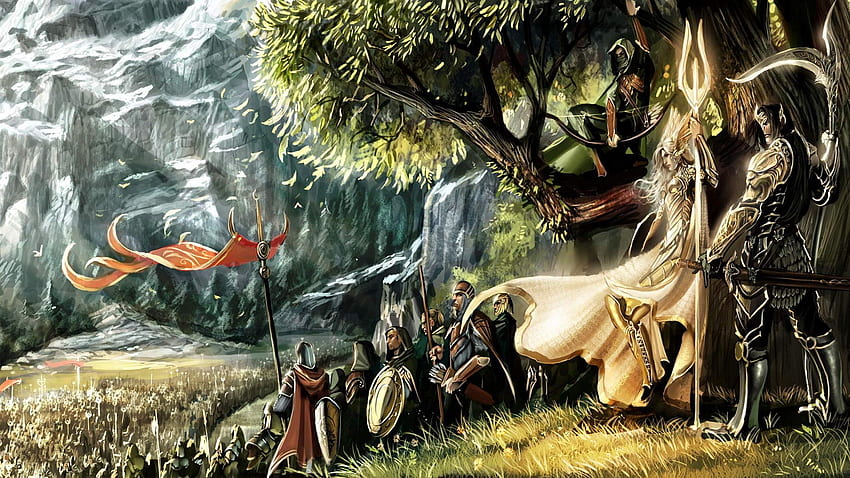 Silmarillion-Hintergrund, das Silmarillion HD-Hintergrundbild