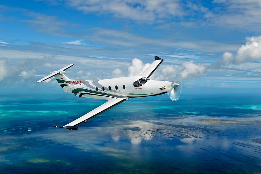 Private Jet Charter Services - Luxury Flights, Pilatus PC-12 HD wallpaper