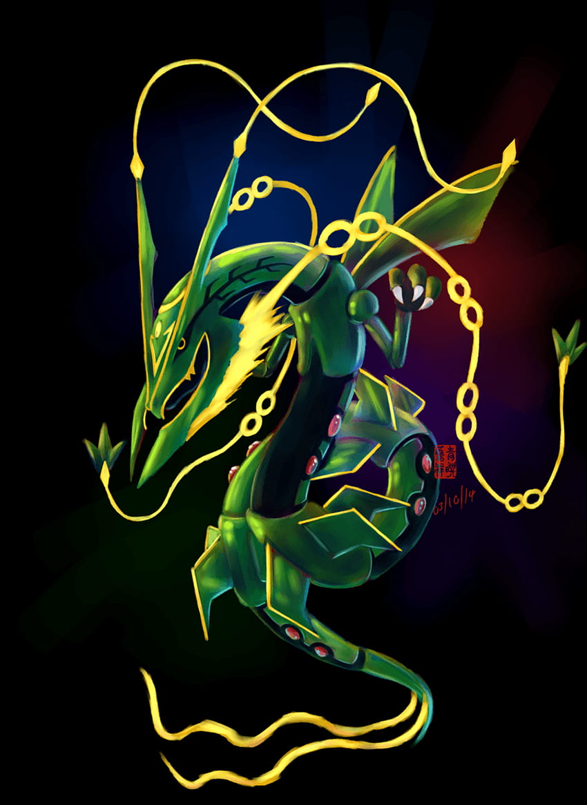 Mega Rayquaza HD Wallpaper  Pokemon rayquaza Mega rayquaza Pokémon oras