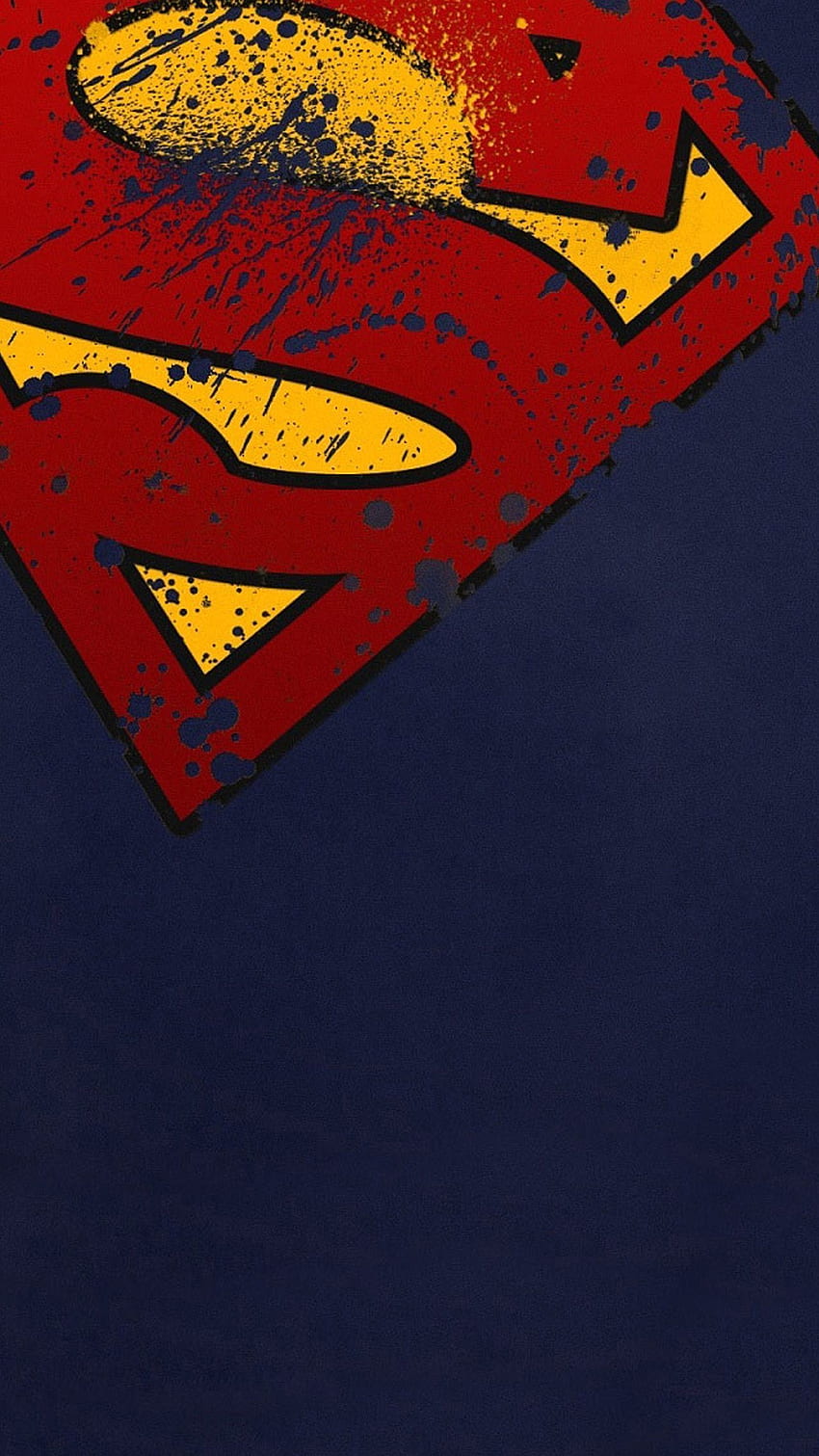 Superman Logo Mobile Phone Full . HD phone wallpaper