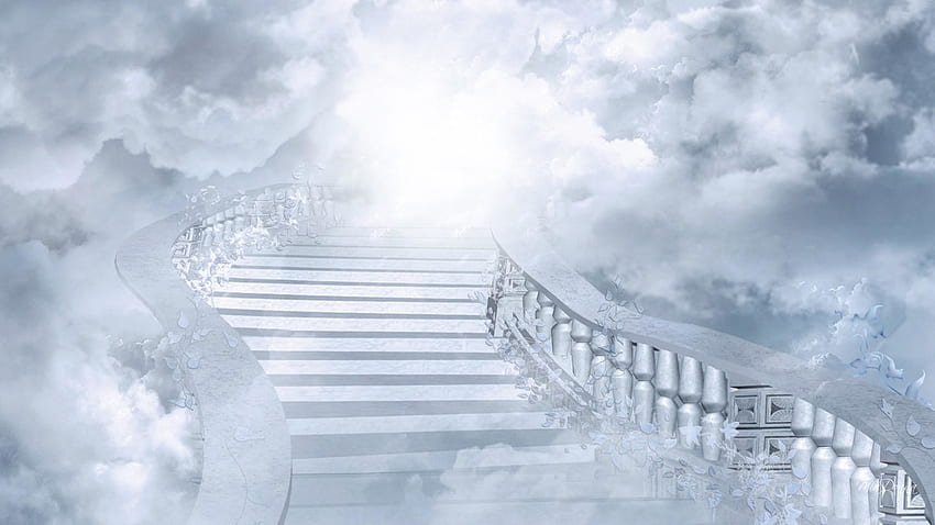 İçin > Cennete Giden Merdiven Arka Planı HD duvar kağıdı