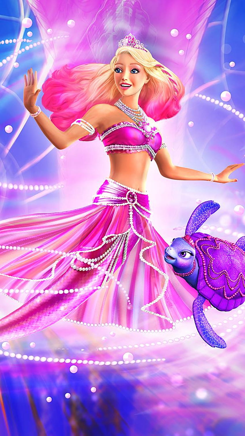 Barbie, beautiful mermaid, mermaid, beautiful HD phone wallpaper