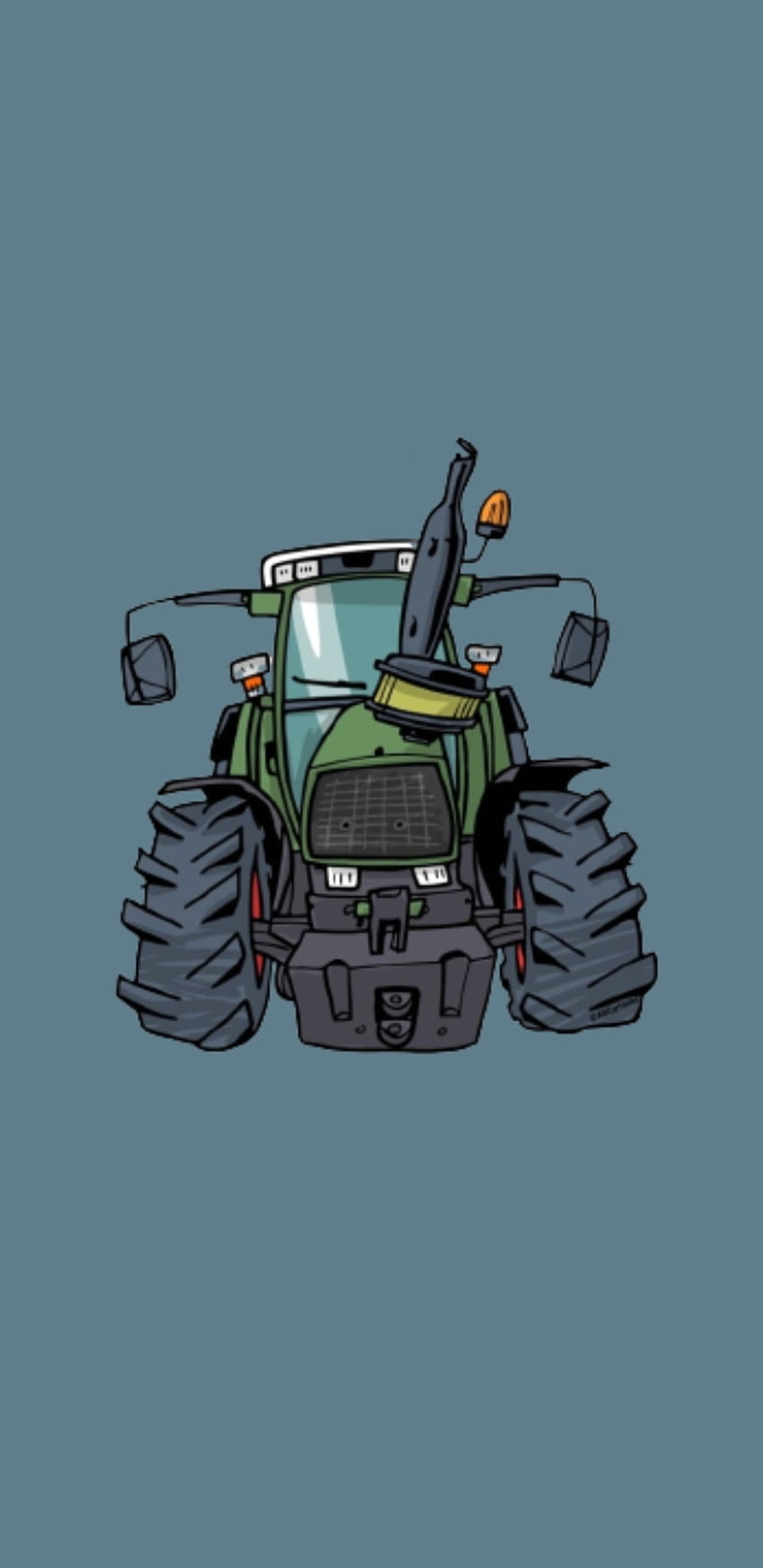 Fendt 509c, traktor, moc Tapeta na telefon HD