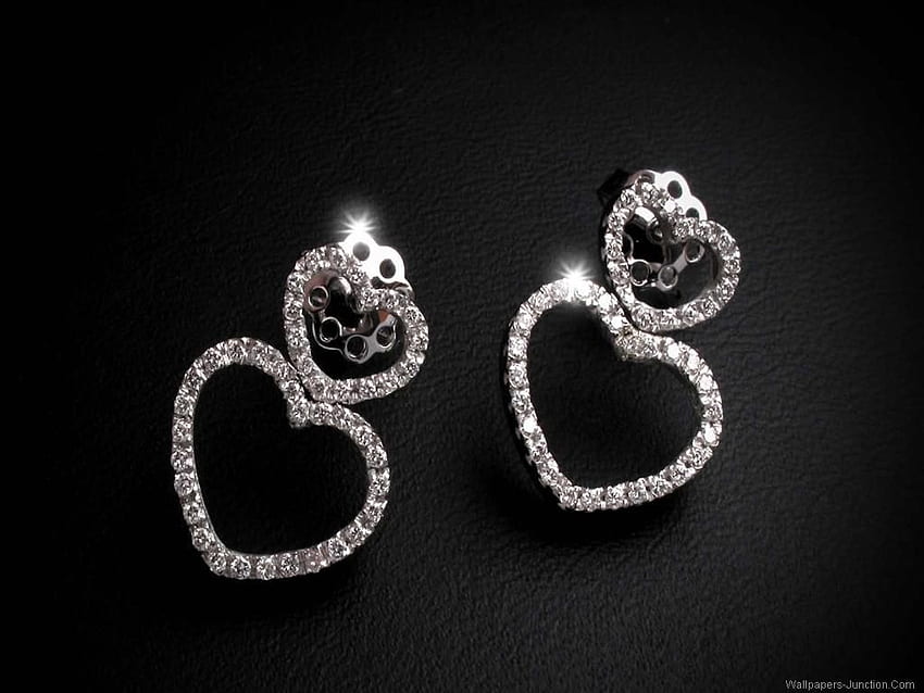 home jewellery diamond earrings HD wallpaper