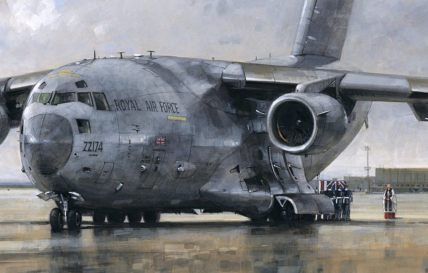 The Plane, Figure, Boeing, The Airfield, The Priest, C 17 Globemaster, Military Transport, The Ceremony, RAF For , Section авиация HD 월페이퍼