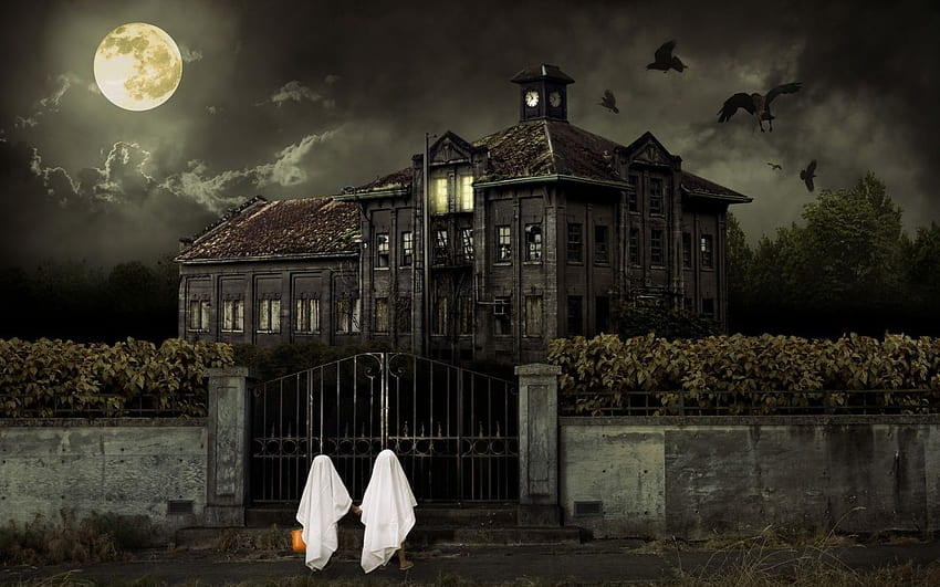 Halloween Haunted House , High Quality For Your Laptop And . Scary houses, Scary halloween , Halloween house, Scary Haunted House HD wallpaper