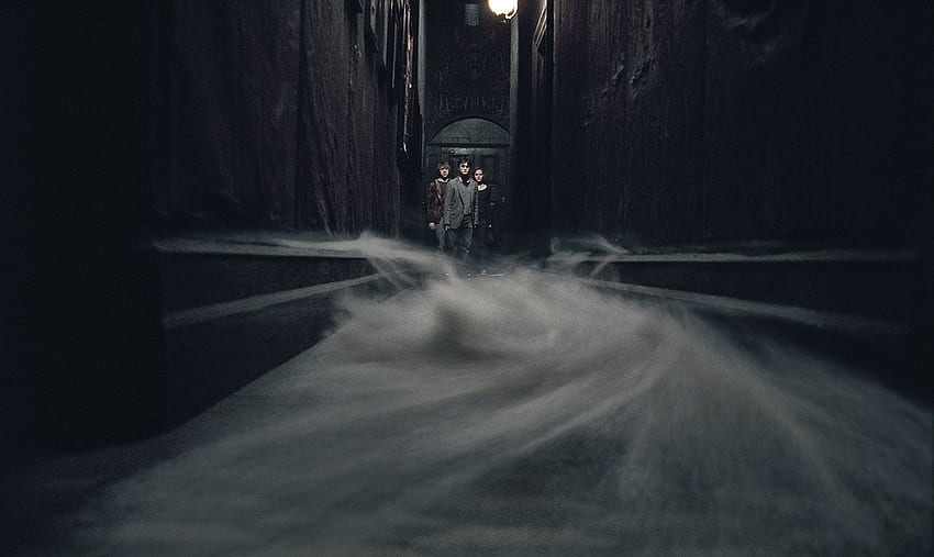 Przerażający korytarz z Harry'ego Pottera Insygnia Śmierci, scena z Harry'ego Pottera Tapeta HD
