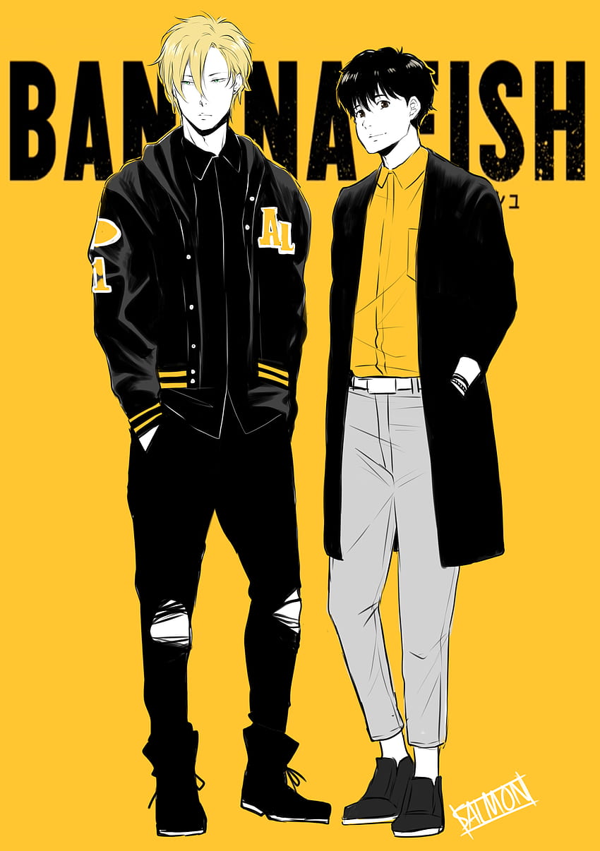 Ash y Eiji - Pez plátano. Anime, Anime casal, Animes fondo de pantalla del teléfono