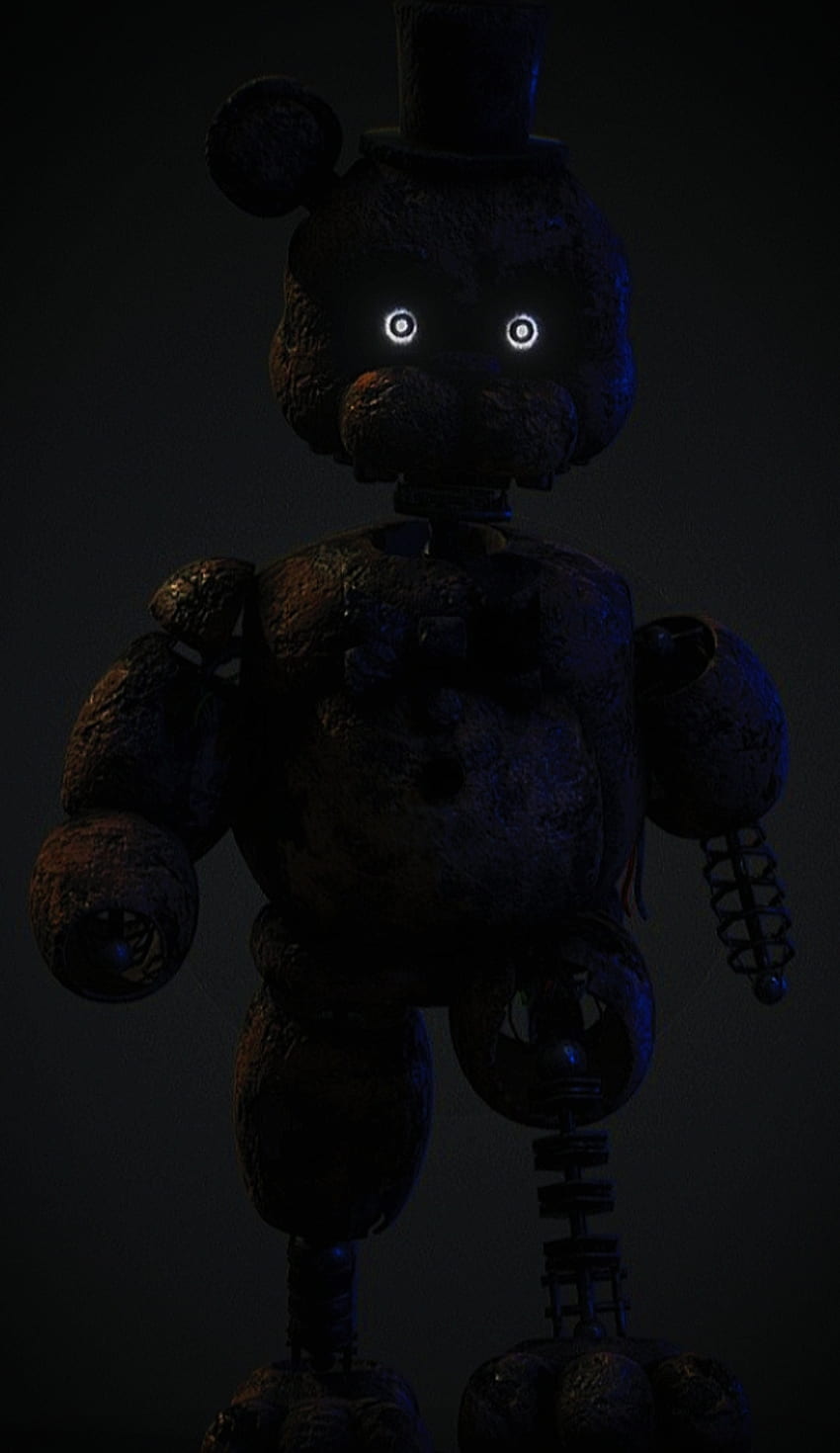 Entzündeter Freddy, die Freude an der Schöpfung, tjoc, fnaf, entzündeter Freddy HD-Handy-Hintergrundbild