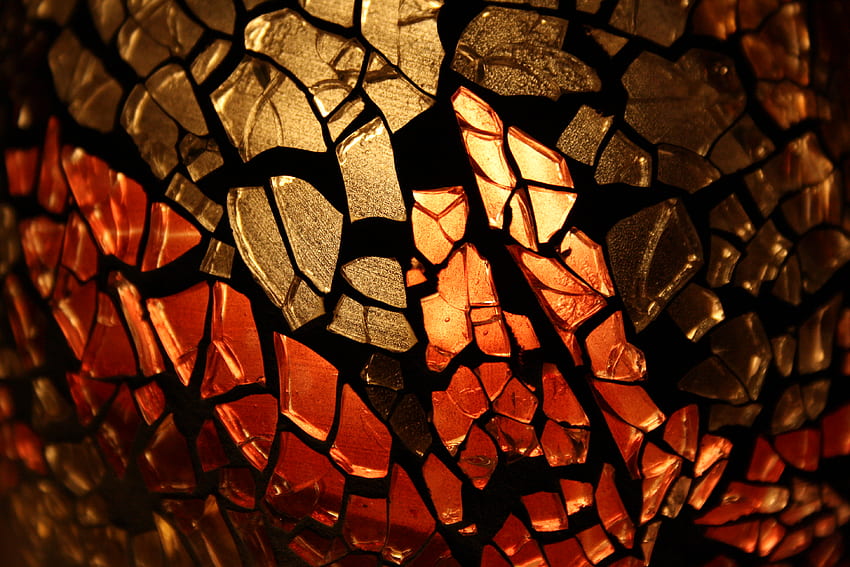Mosaik, tekstur, kaca, cahaya Wallpaper HD
