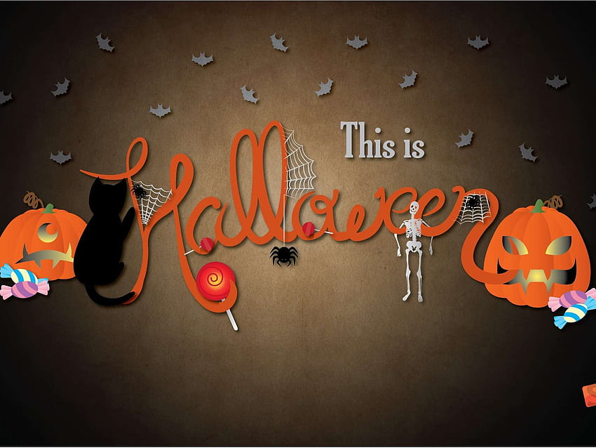 Best Spooky and Fun Halloween, Vintage Halloween Computer HD wallpaper