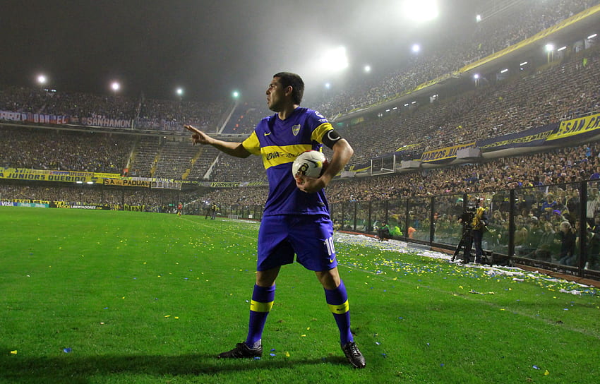 Hình Nền Roman Riquelme - Juan Roman Riquelme Boca Juniors HD-Hintergrundbild