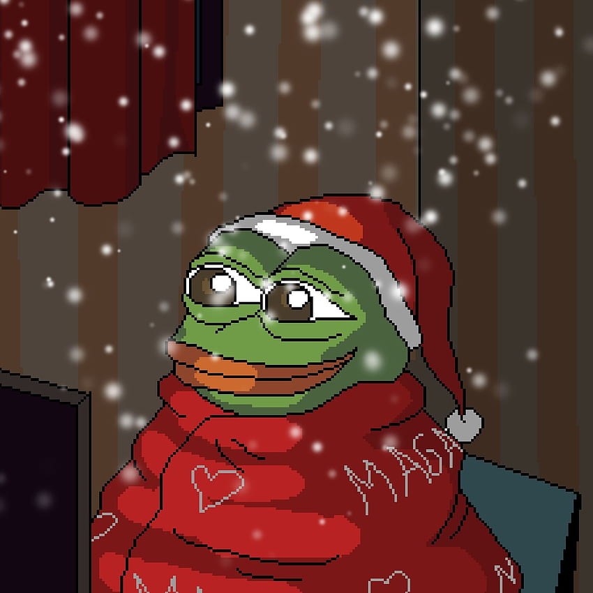 Christmas Pepe HD phone wallpaper