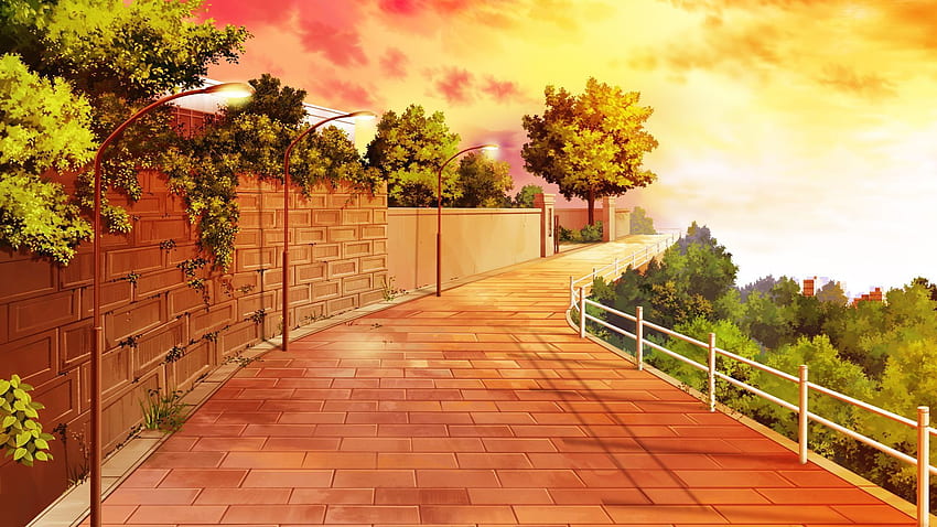 Forest Park Bench Anime Backgrounds 02 Stock Illustration 2211139979   Shutterstock