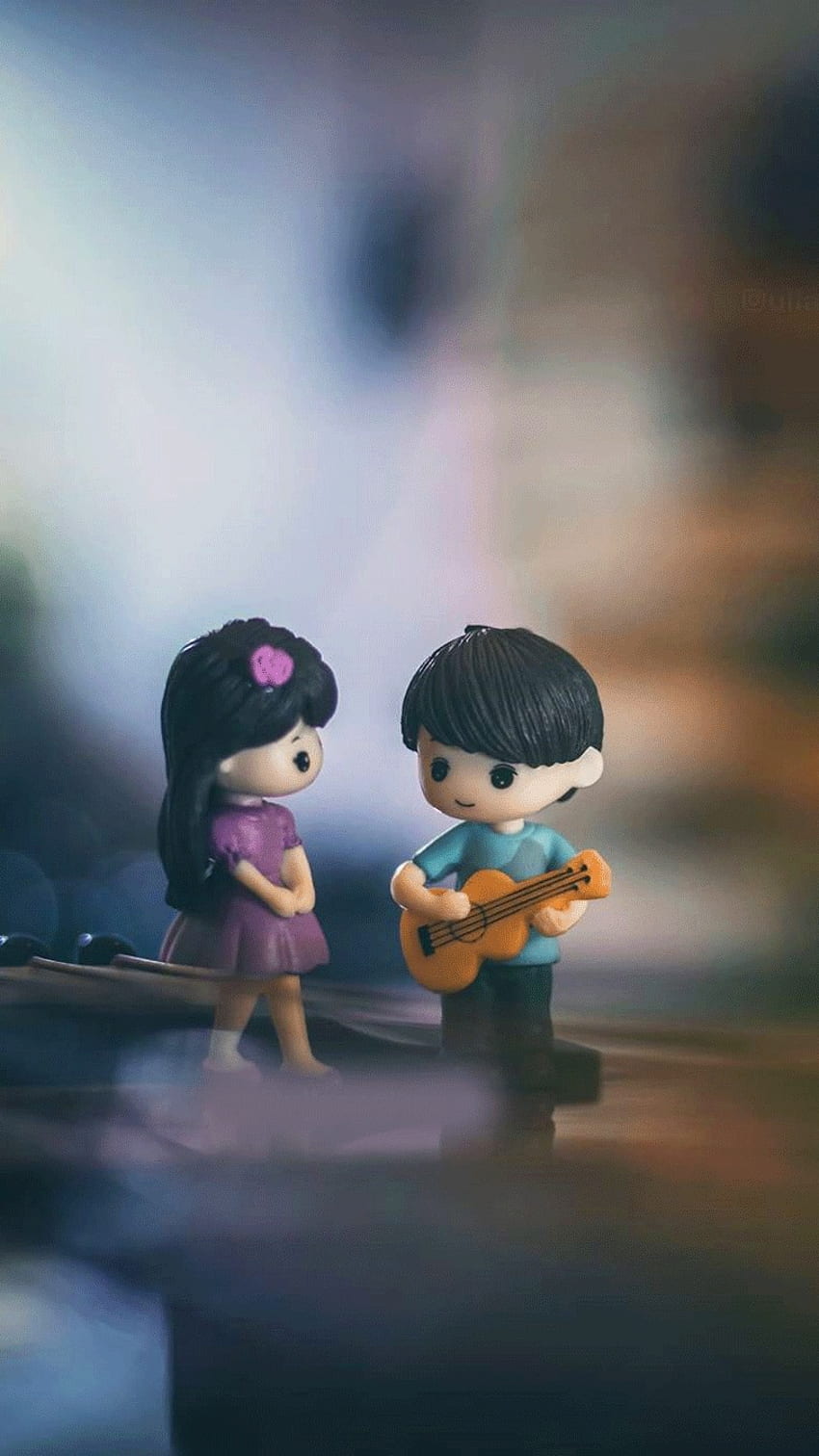 Whatsapp D.p, Cute, Couple, guitar, whatsapp dp HD phone wallpaper