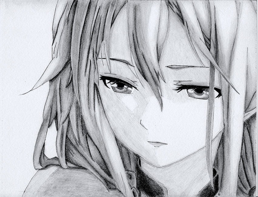 Sad anime girl drawing HD wallpapers | Pxfuel