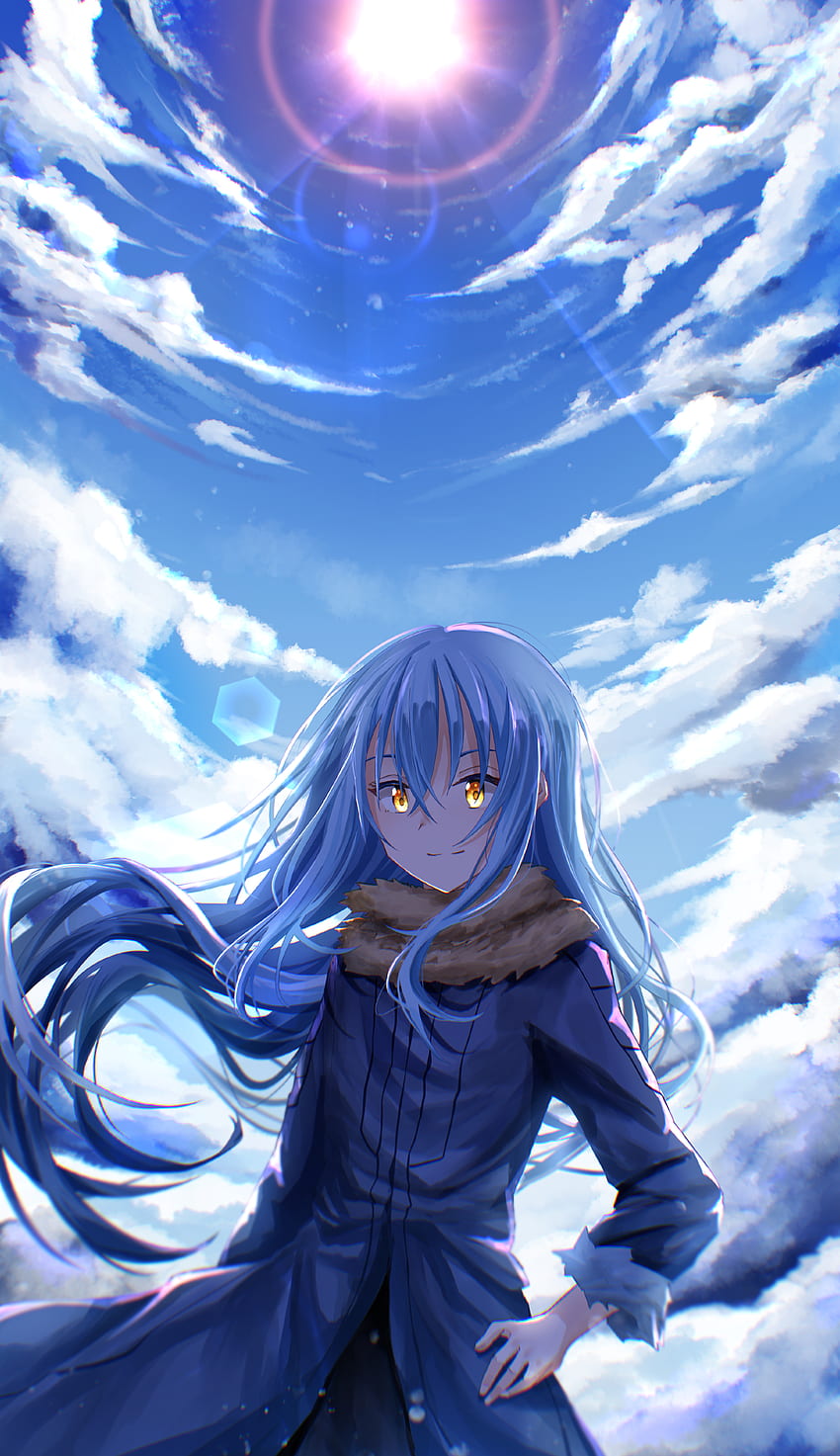 rimuru tempest (tensei shitara slime datta ken) disegnato da summ_sleep. Danbooru, Telefono Rimuru Sfondo del telefono HD