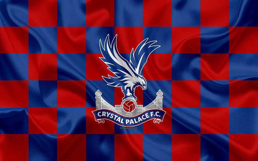 Crystal Palace Fc, , Logo, Arte Creativa, Rosso Blu - Crystal Palace Vs West Ham United Sfondo HD