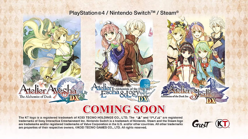 Atelier Dusk Trilogy Deluxe Pack ประกาศแล้ว Sony - Atelier Escha วอลล์เปเปอร์ HD