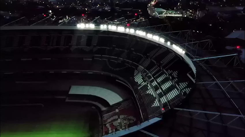 2026 Dünya Dünyası için Azteca Stadyumu'na yönelen yeni model değişikliklerinin sonuncusu HD duvar kağıdı