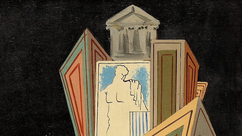 La notte di Pericle, Giorgio de Chirico HD wallpaper