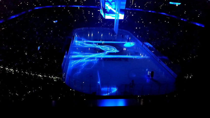 Tampa Bay Lightning Finał Pucharu Stanleya, gra 1 Intro Tapeta HD