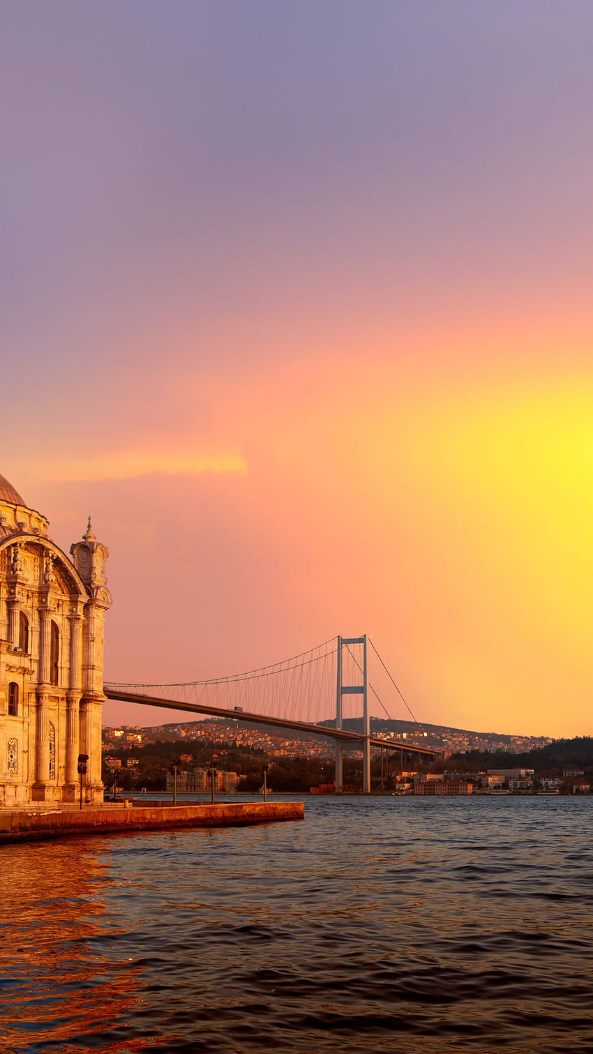 City, istanbul turkey, ortakoy mosque, bosphorus bridge HD phone wallpaper  | Pxfuel