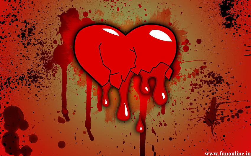 Bloody Heart (Page 1) - Line, Bleeding Heart HD wallpaper