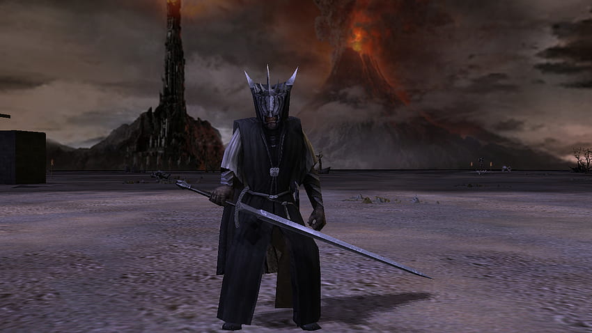 Mund von Sauron. Age of the Ring-Mod HD-Hintergrundbild
