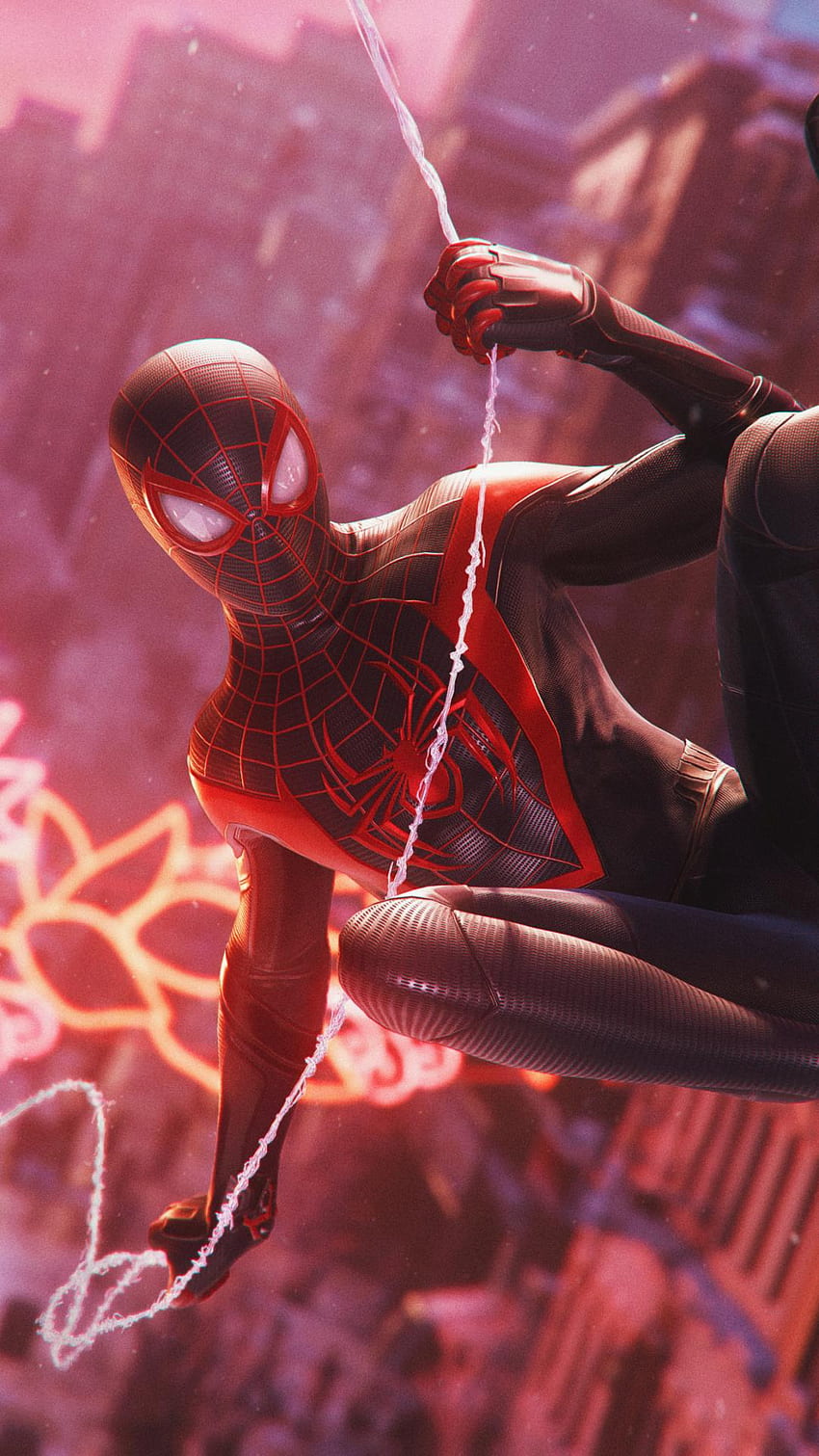 Video Game Marvel's Spider Man: Miles Morales () ID: 865906 HD phone wallpaper