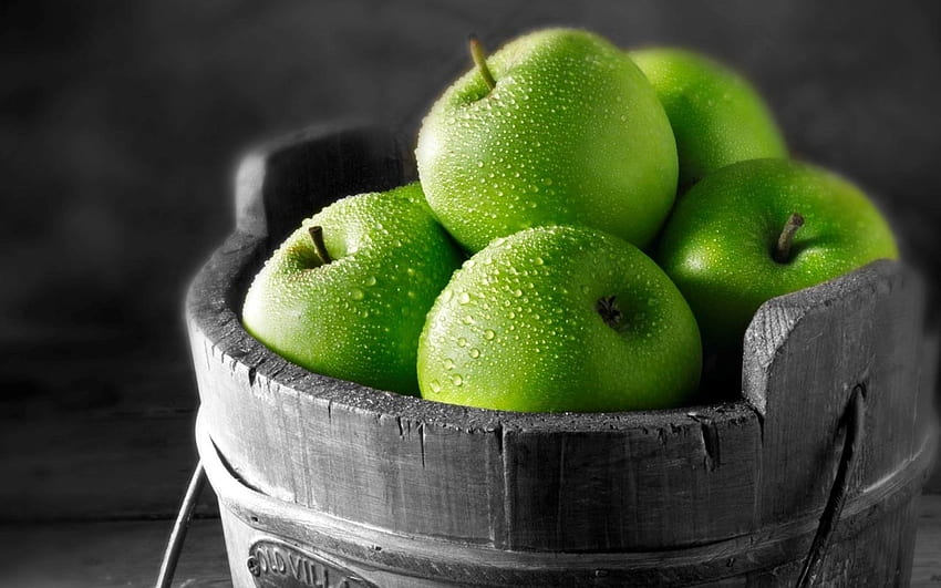 Плодове, храна, ябълки HD тапет