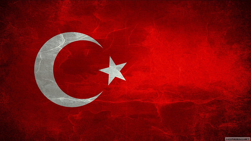 Флагове Турция Турски . HD тапет