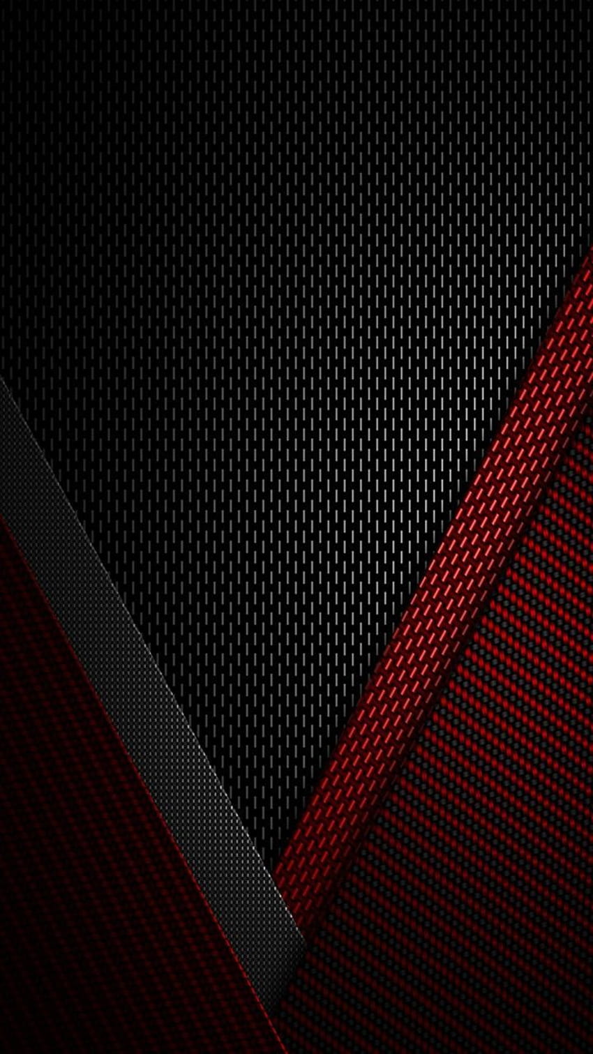 on . Carbon fiber , Black phone , Oneplus, Black and Red Carbon Fiber HD phone wallpaper