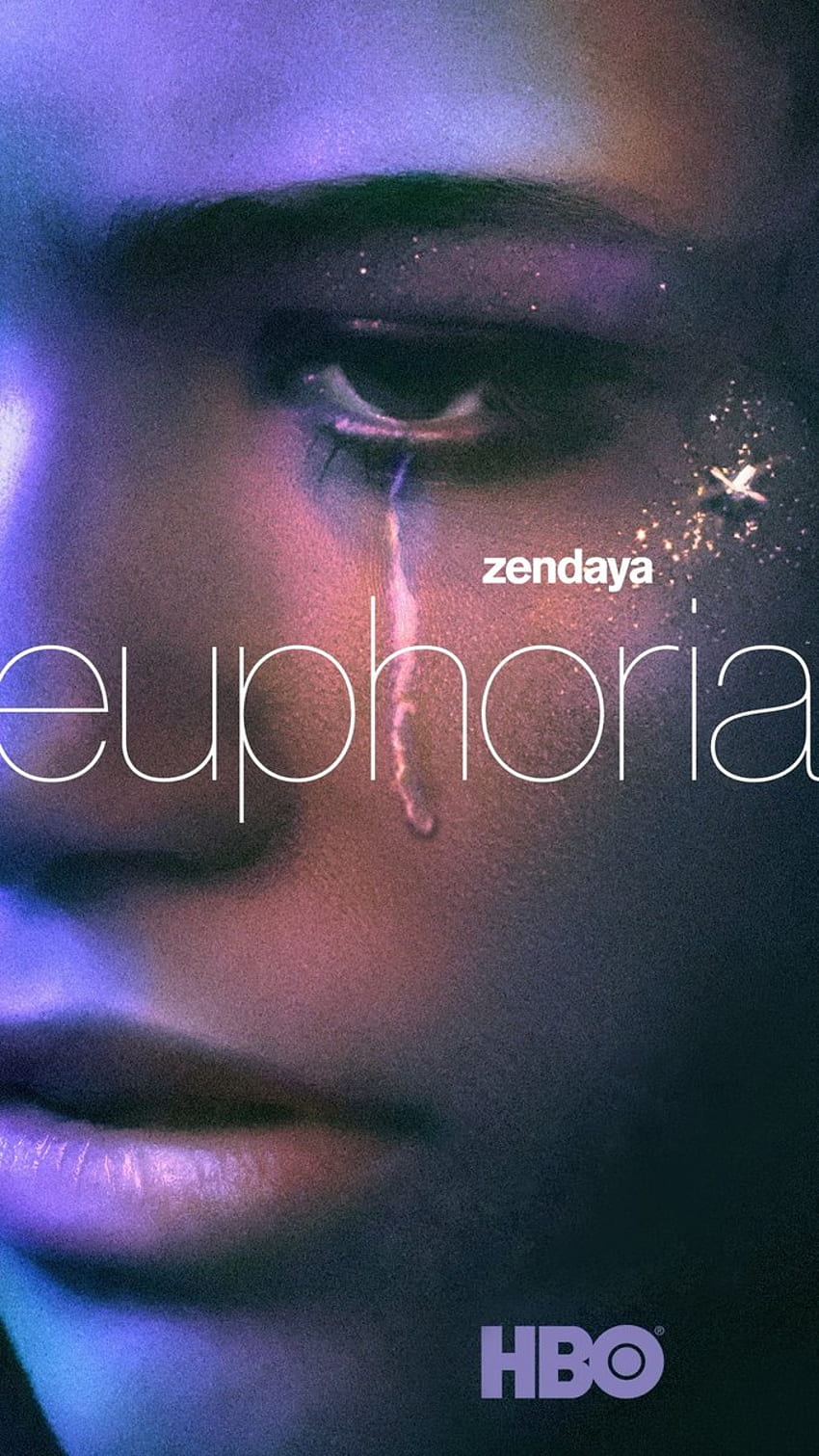 euphoria през 2020 г. Zendaya, филмови плакати, iPhone, Euphoria HBO HD тапет за телефон