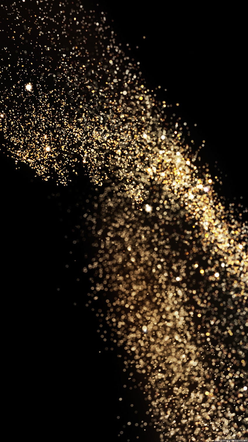 Gold Glitter Background, Black and Gold Balloons HD phone wallpaper