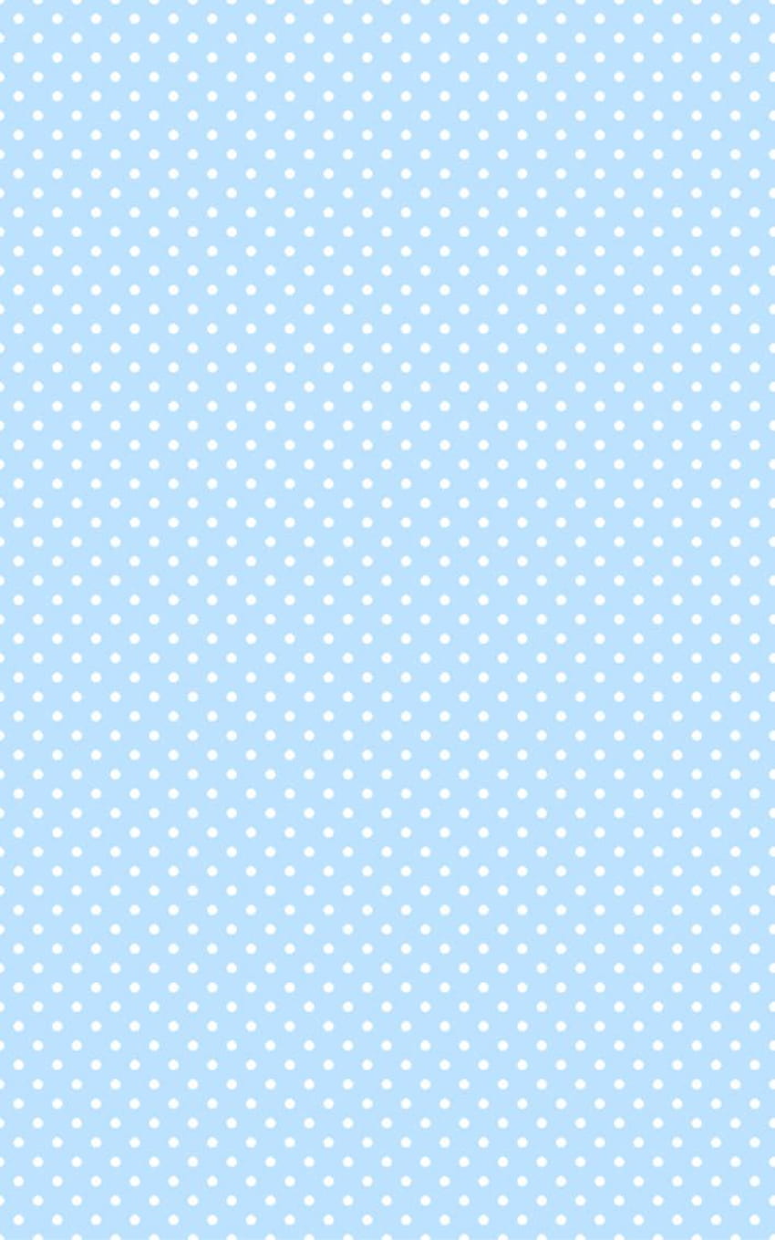poka dot blue by angelnablackrobe. Polka dots , Blue iphone, Baby blue HD phone wallpaper