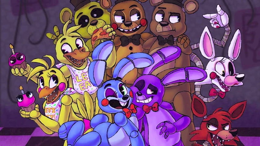 Cute Fnaf Luxury Fnaf – Five Nights at Freddy's New Tab – Chrome Live This Month - Left of The Hudson, Nightmare Freddy HD wallpaper