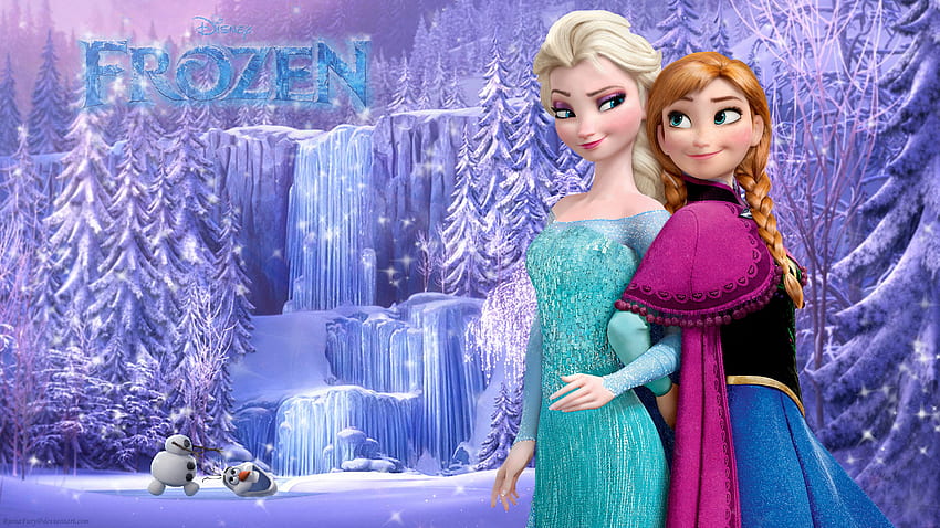 Film Frozen Sisters Elsa Anna Sfondo HD