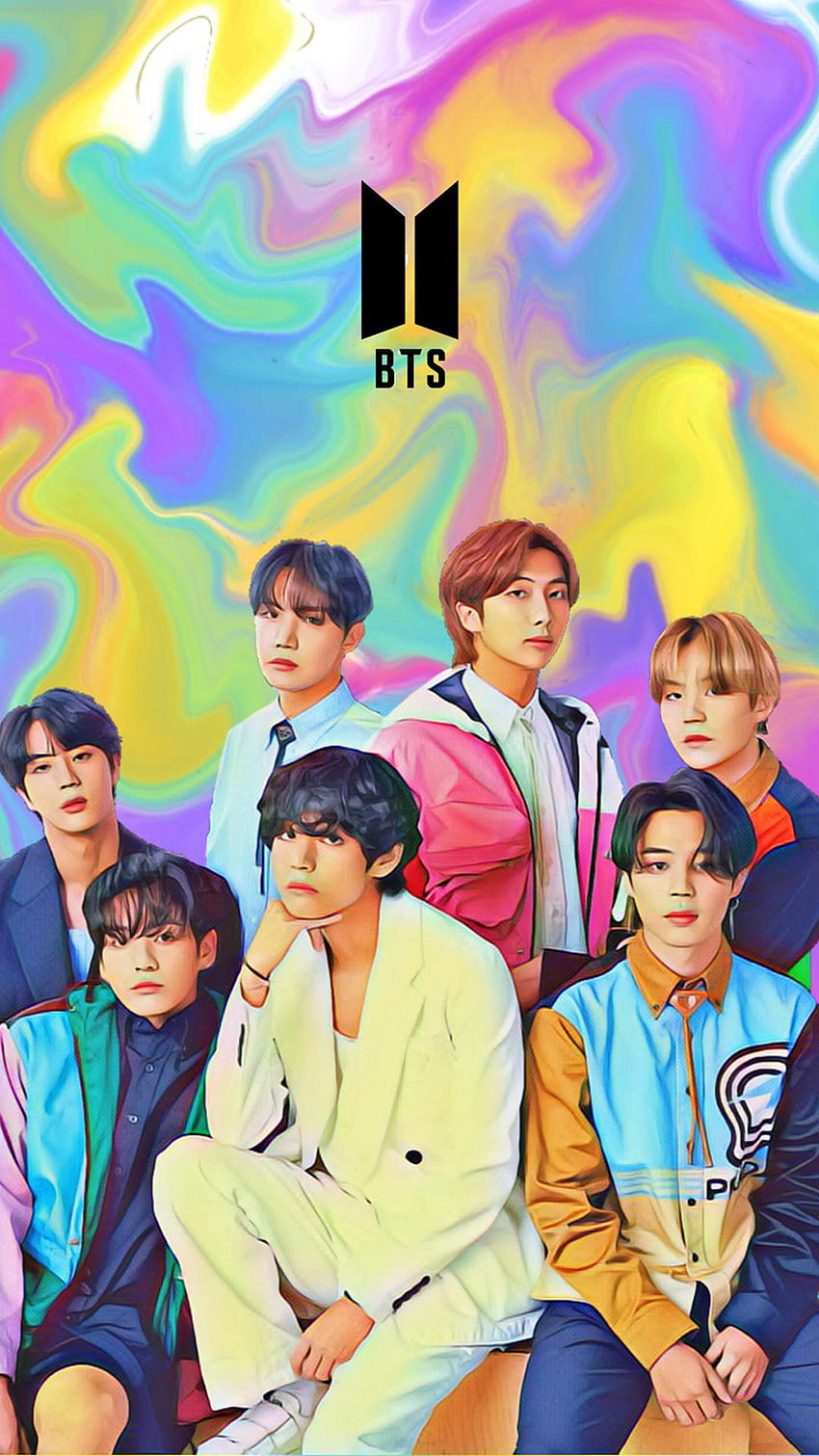 BTS - BTS Group For Mobile, BTS Cute Group HD phone wallpaper