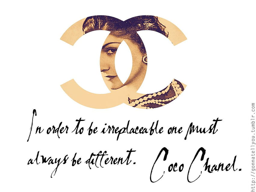 A little advice from Coco. It Must Be Nice to Have Money, Coco Chanel Quotes HD wallpaper